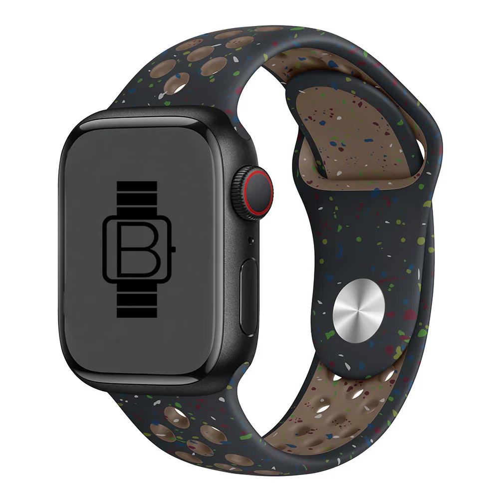 Coteci Magic Ember Liquid Silicone Sport Watch Band 42/44/45/49mm - Image 4