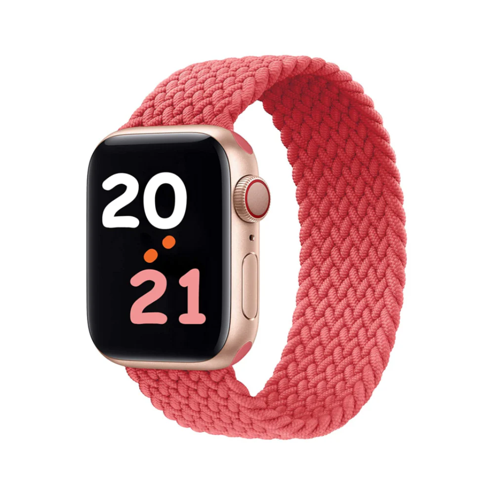 Hera Braided Solo Loop Strap Compatible With Apple Watch Band 40mm - Image 3