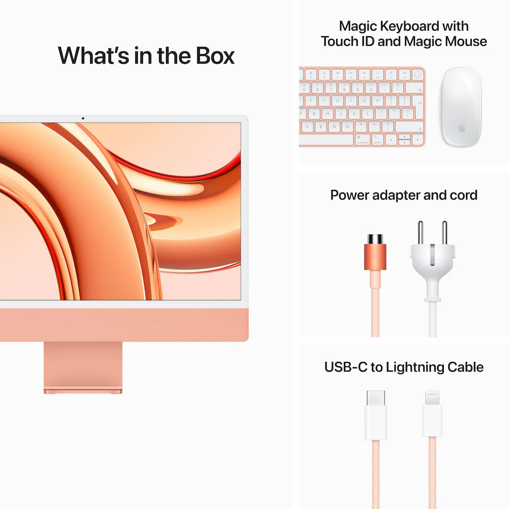 iMac with Retina 4.5K display | Apple M3 Chip | 8- Core CPU | 10-Core GPU | 256GB - Image 12