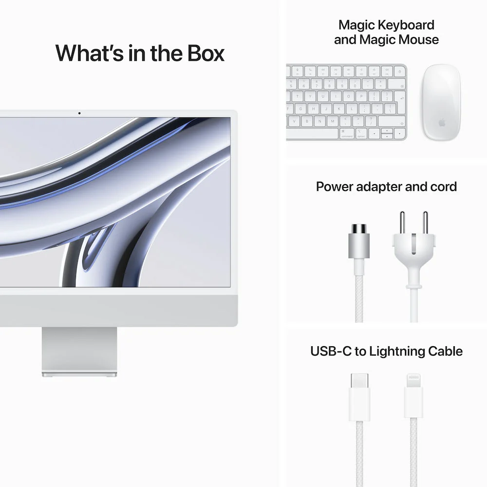 iMac with Retina 4.5K display | Apple M3 Chip | 8- Core CPU | 8-Core GPU | 256GB - Image 16