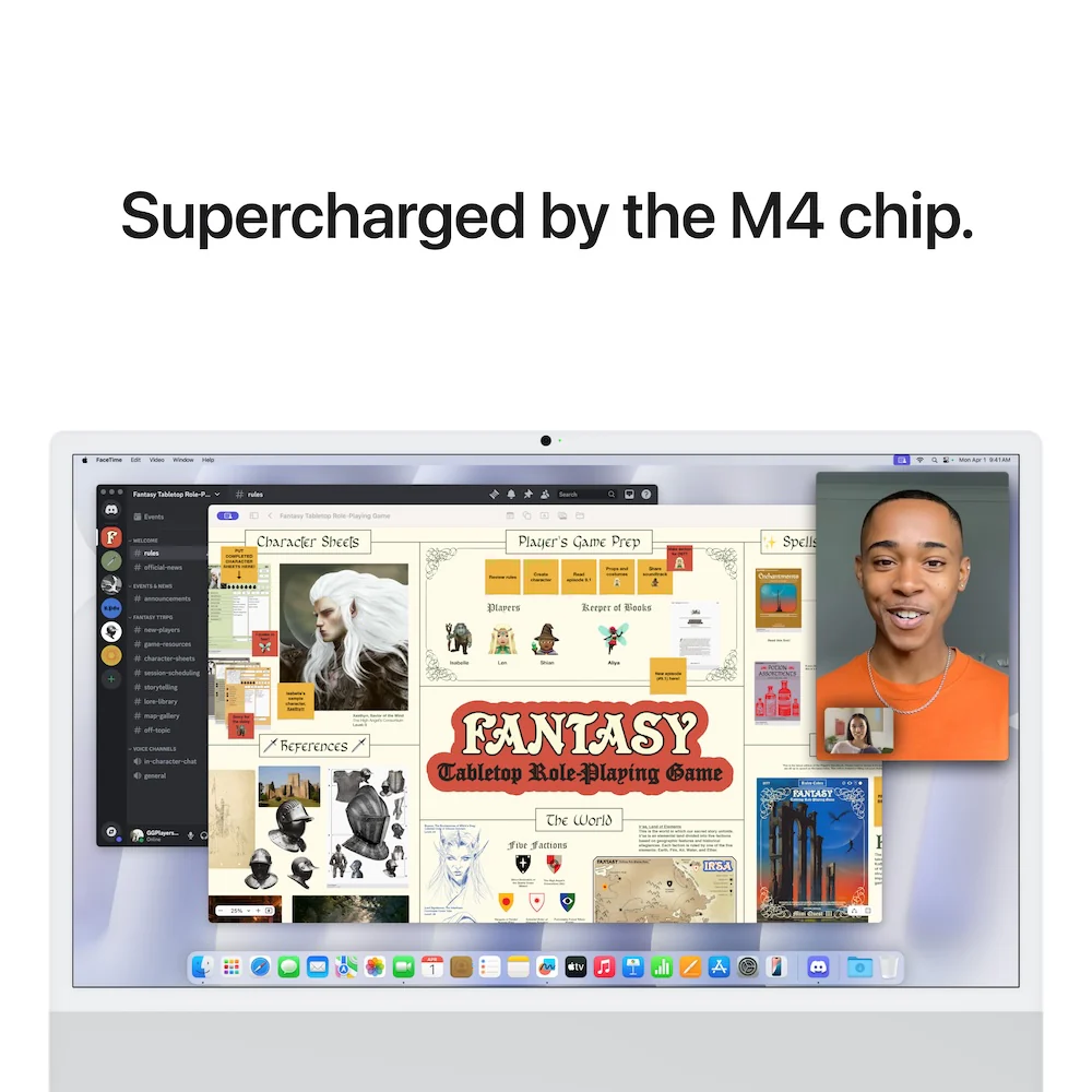 iMac with Retina 4.5K display | Apple M4 Chip | 10- Core CPU | 10-Core GPU | 16GB | 512GB - Image 33