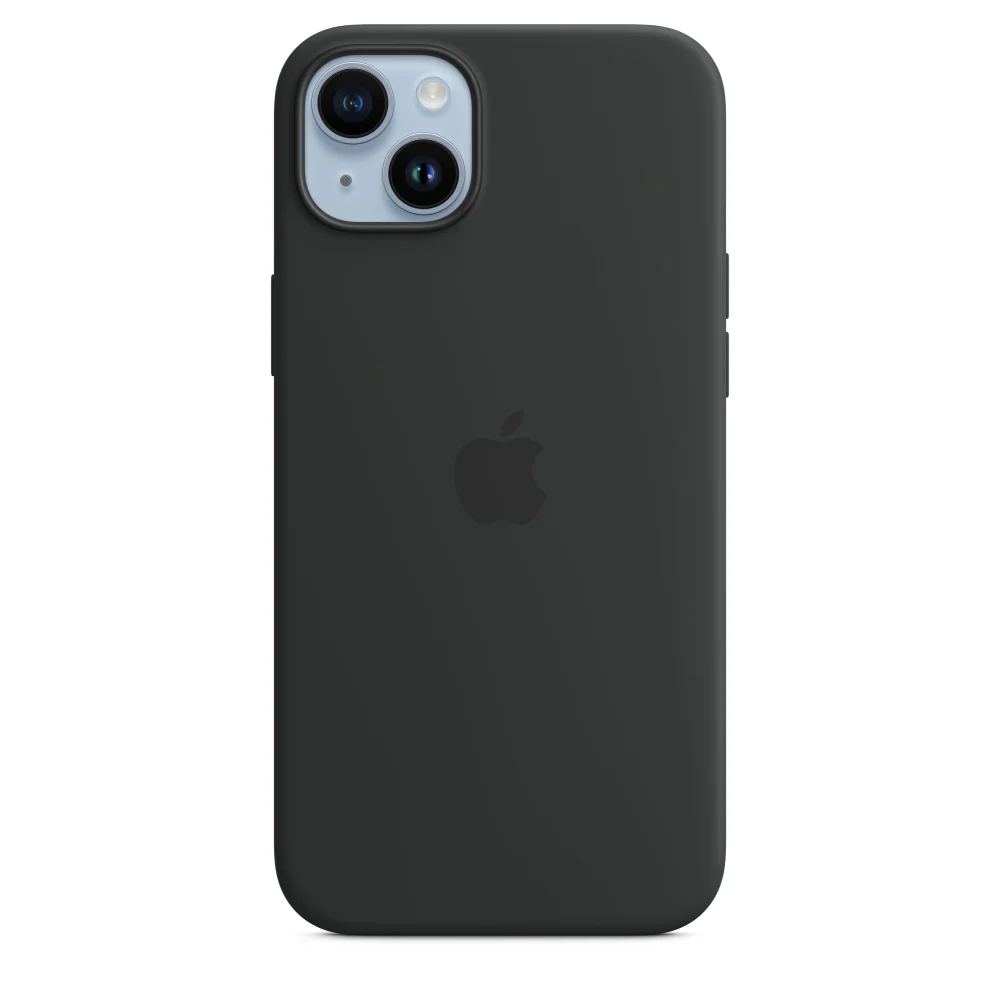 iPhone 14 Plus Silicone Case with MagSafe - Midnight - Image 2