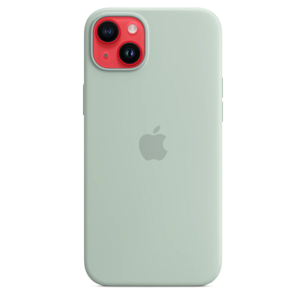 iPhone 14 Plus Silicone Case with MagSafe - Succulent - Image 5