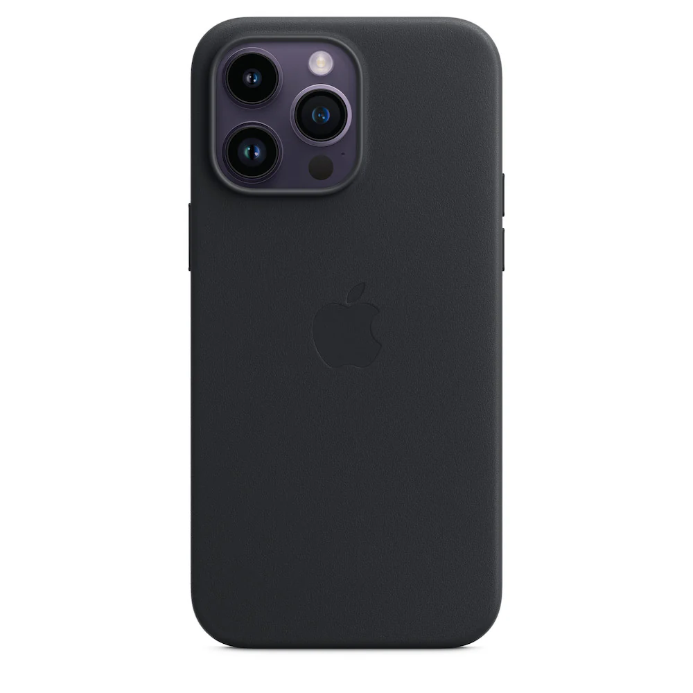Apple iPhone 14 Pro Max Leather Case with MagSafe - Midnight - Image 4