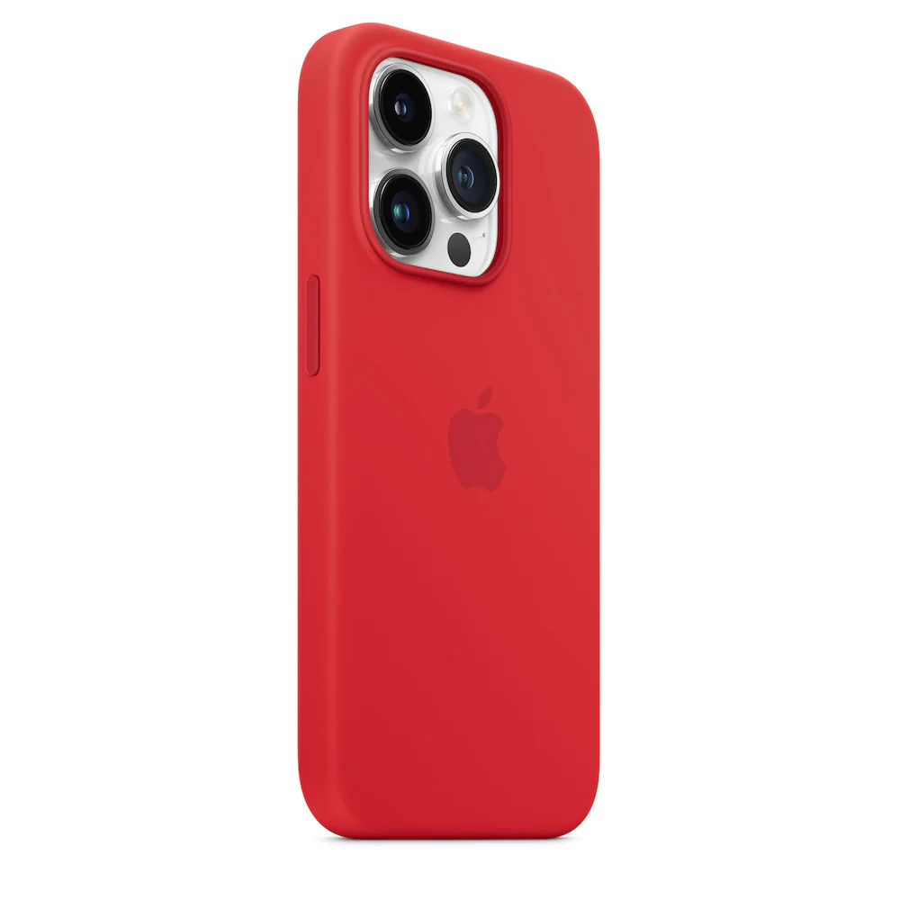 iPhone 14 Pro Silicone Case with MagSafe - (PRODUCT)RED - Image 4