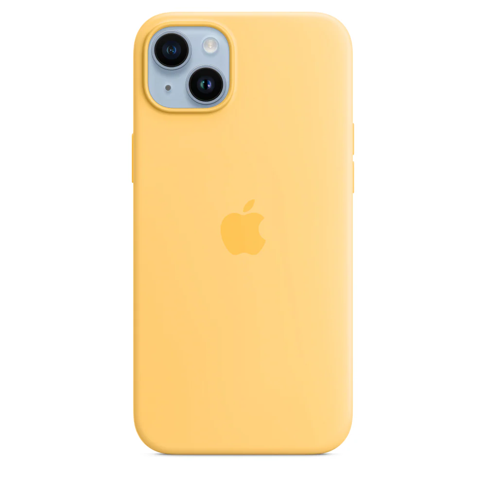iPhone 14 Silicone Case with MagSafe - Sunglow - Image 2