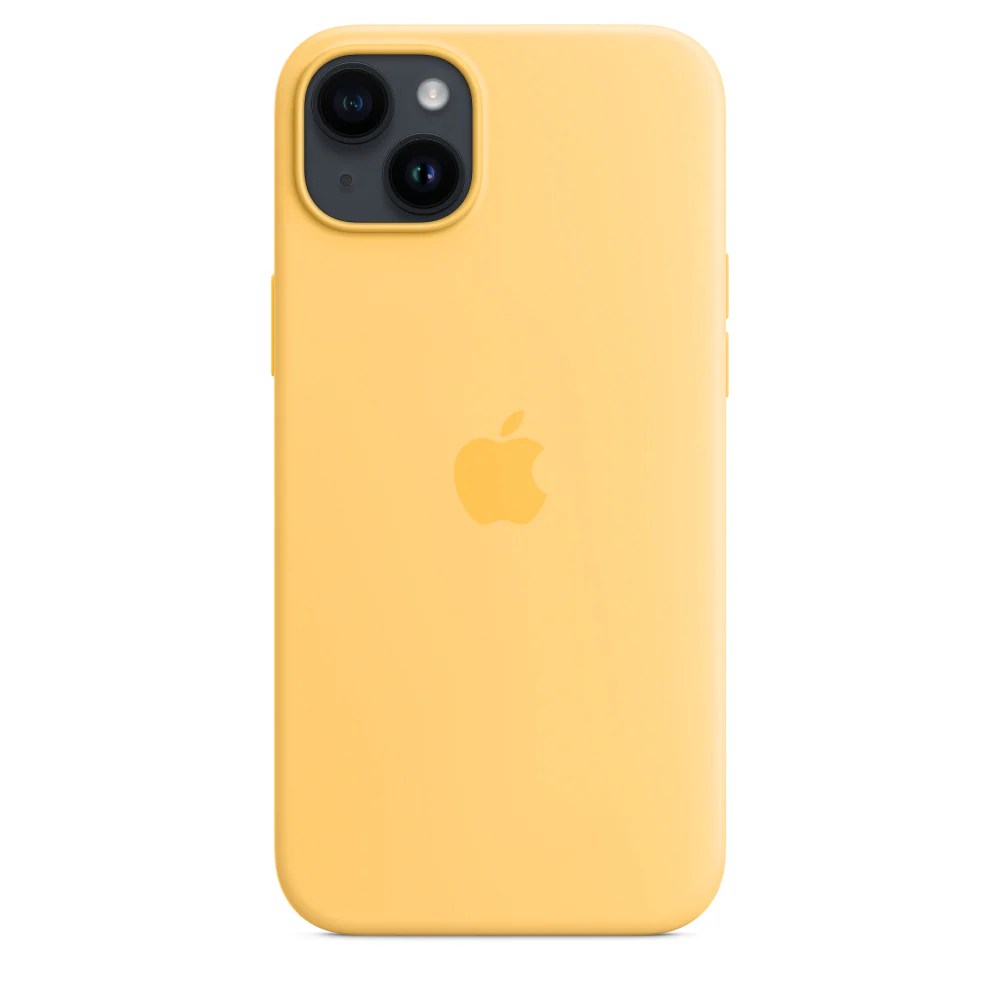 iPhone 14 Silicone Case with MagSafe - Sunglow - Image 4