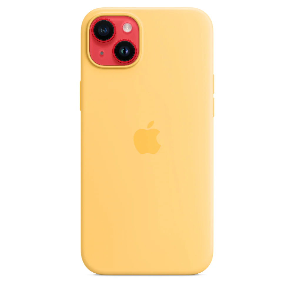 iPhone 14 Silicone Case with MagSafe - Sunglow - Image 5