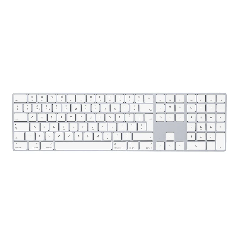 Magic Keyboard with Numeric Keypad - British English | Silver
